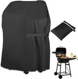 Merkloos / Sans marque Barbecuehoes 76 x 66 x 110 cm - waterdichte beschermhoes van Oxford stof met verstelbare sluiting voor bbq, grill en buitenopslag - zwart