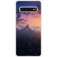 Urban Mountains Beschermende siliconen case compatibel met Galaxy S10