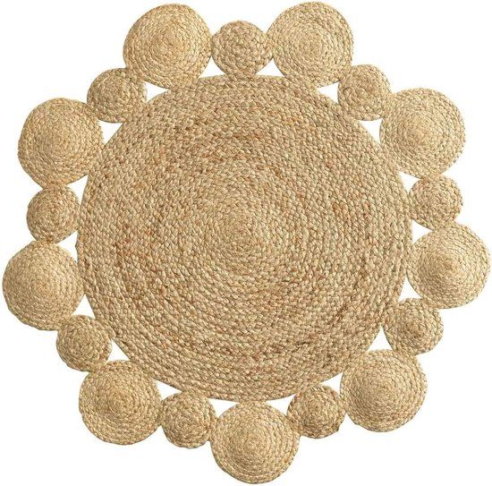 Douceur d'Intérieur Tapijt, rond, meerkleurig, 90 cm