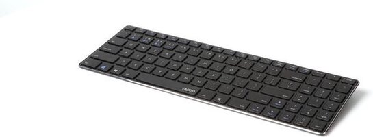 Rapoo E9100M Draadloos Toetsenbord - Zwart - QWERTY US