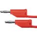 Schützinger Meetsnoer Stekker 4 mm Stekker 4 mm 50.00 cm Rood 1 stuk(s)