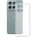 Techsuit Hoesje geschikt voor Motorola Moto G56 - Clear Silicone Back Cover - Transparant