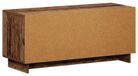 Support TV 90 x 34,5 x 40 cm Vieux bois Bois travaillé