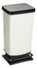 Rotho Paso pedaalemmer - prullenbak 40L - BPA vrij - wit metallic