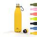 DAIKOKU - Roestvrijstalen Waterfles | Dubbelwandige Thermosfles | 100% Lekvrij | Veilig en Gezond | Multifunctioneel | Geel | 750 ML
