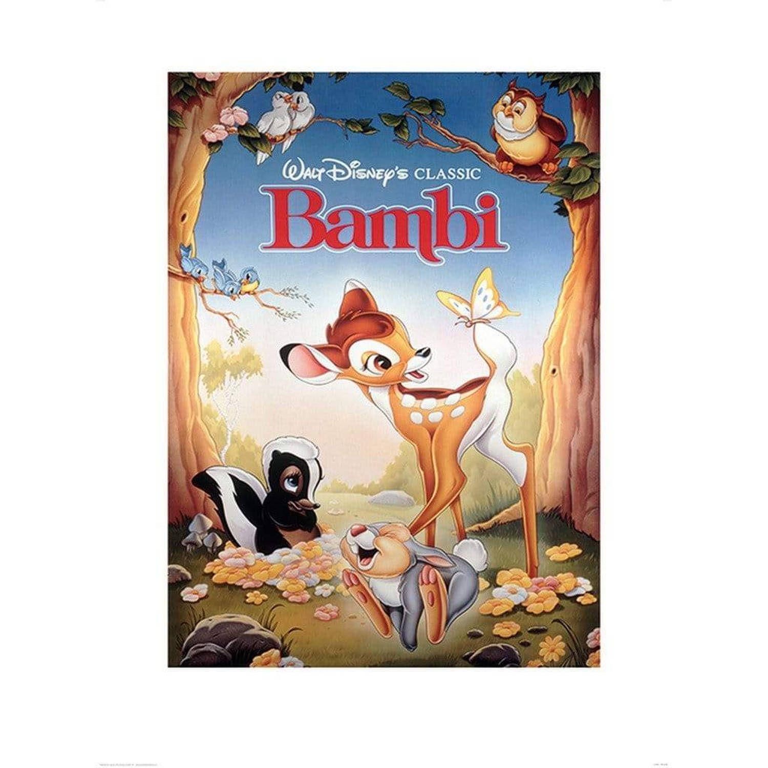 Pyramid Bambi Kunstdruk - 60x80cm - Papier - 5050574802468