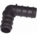 Coude cannelé diamètre 16 mm pour goutte à goutte