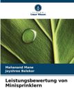 Leistungsbewertung Verlag Unser Wissen Leistungsbewertung von Minisprinklern