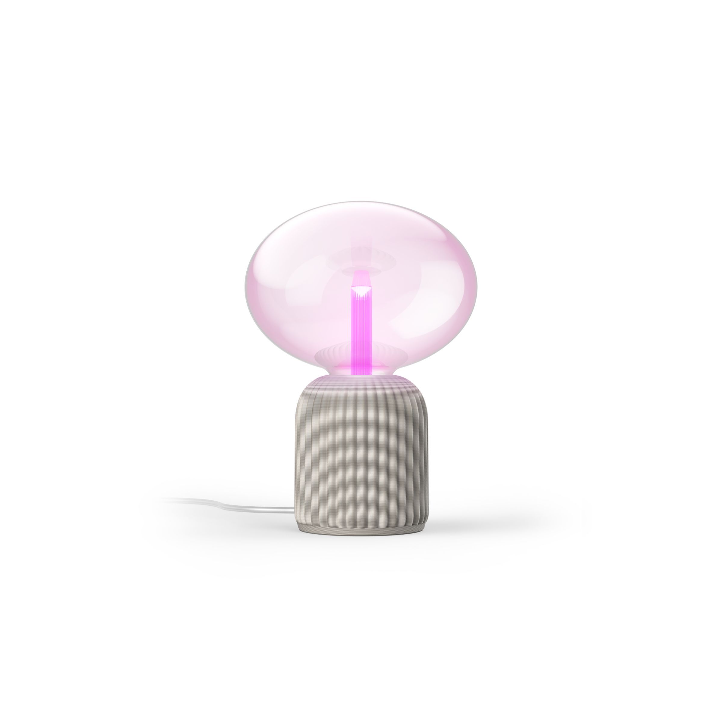 Philips Hue Philips Lightguide Elliptical Lamp + 3D Printed Dome Lamp Base (Sand Color)