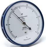 Fischer 122.48 - Haarhygrometer synthetisch 103mm Blauw/Wit Staal