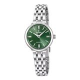 Festina F20744/4 Dames Polshorloge Groen Saffierglas Staal