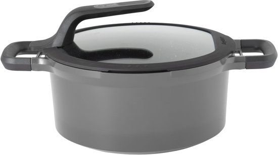 BergHOFF Gem kookpot met deksel 24 cm 4,7L grijs