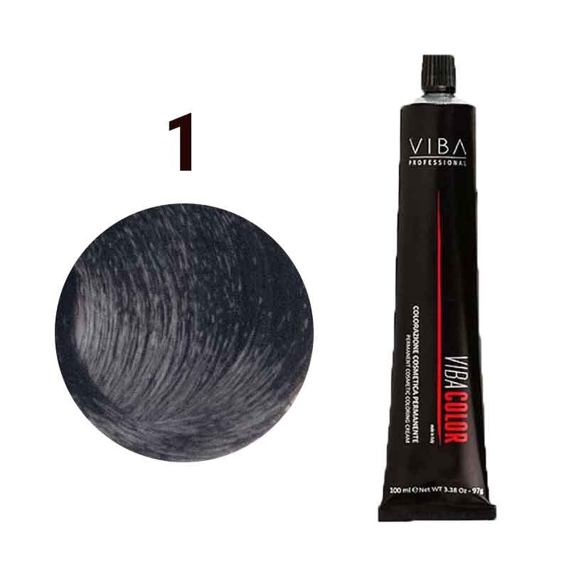 Viba Viba 1 Permanent Coloring Cream Black