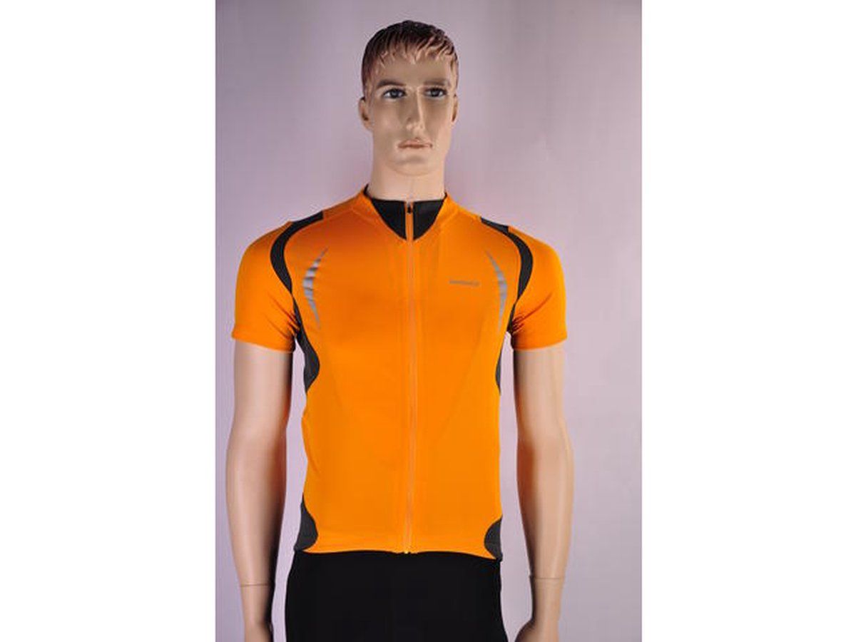 Shimano Shimano-fietsshirt - korte mouwen - oranje - 2023