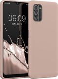kwmobile telefoonhoesje geschikt voor Nokia G21 / G11 - Hoesje voor smartphone - Back cover in mat oudroze