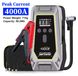 StarTech Draagbare autostarter met startboostfunctie - 4000A - Inclusief luchtpomp - 12V - 150 PSI - 18.000–20.000 mAh - Noodverlichting - 780 g