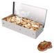 Rookbox Acier inoxydable Grande capacité Pour copeaux de bois et barbecue à gaz