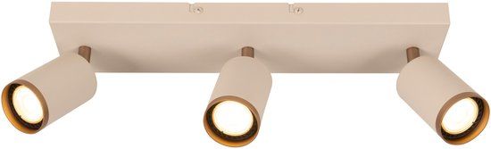 Lucide REGINA - Plafondspot - 3xGU10 - Taupe