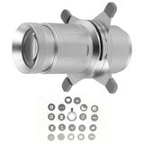 NEEWER BASICS Spotlight Conische Optische Snoot Alleen voor FL10/FL20/FL10P Fotografie Zaklamp, 4X Helderdere Projector Bevestiging met Verstelbare Focus, 30° Stralingshoek, 20 Metalen Gobo's, LS01
