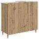 vidaXL Dressoir Artisanaal eiken 89 x 34,5 x 82 cm Bewerkt hout