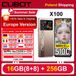Cubot X100 5G - Smartphone 6.88" HD+ 120Hz, 16GB RAM (8GB+8GB Uitbr.), 256GB ROM, 64MP Camera, Android 15, Dimensity 7025, Goud