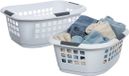 Benson Wasmand extra groot - 2x - wit - kunststof - 51 liter - 67 x 47 x 27 cm