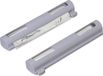 Merkloos Relaxdays foliehouder, set van 2, magnetisch, aluminiumfolie en vershoudfolie, recht afscheuren, grijs