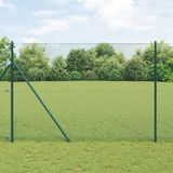 vidaXL Gelast gaashek 2500 x 160 cm groen
