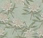 Living Walls GROTE BLOEMEN BEHANG | Floraal - Blauw Groen Wit - Drawn Into Nature