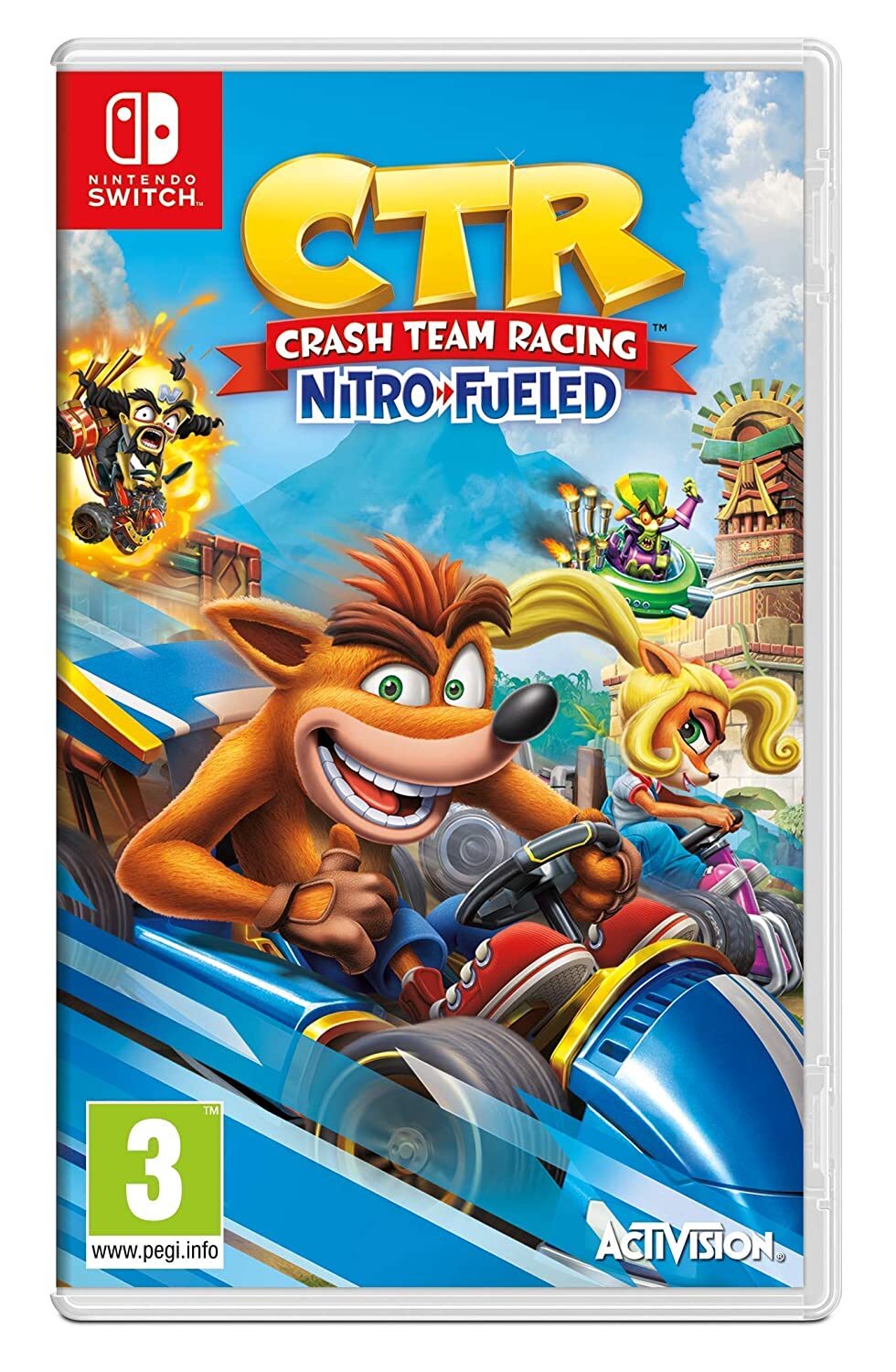 Nintendo JUEGO Switch Crash Team Racing Nitro Fuel Nintendo Switch