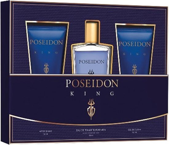 Instituto Espanol Aire De Sevilla Poseidon King Men Eau De Toilette Spray 150ml Set 3 Pieces 2020