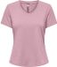 ONLY PLAY ONPFONT VN SS REG TEE Dames Sportshirt Lilas Print