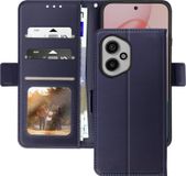 Abeel, portefeuille avec protection RFID, modèle Honor 400, avec fente pour carte, bleu foncé