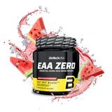 BioTechUSA EAA Zero - Acide aminé essentiel puissance | 7160mg EAA/portion | Ratio recommandé par l'OMS | Sans sucre, sans gluten, 350 g, pastèque