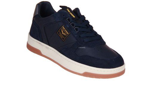 PME Legend Porter CS11 Sneaker Blauw Leer Suède Mannen Maat 46