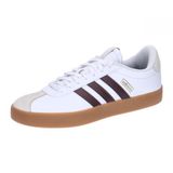 adidas VL Court heren Sneaker, Cloud White Shadow Brown Aluminium, 46 EU