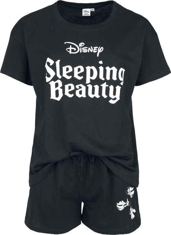 Sleeping Beauty Pyjama zwart Katoen Vrouwen