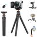 K&F Concept flexibel statief tripod inclusief mobiele telefoonhouder met Bluetooth afstandsbediening