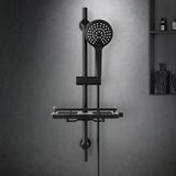 Görbach Aluminium handdoekhouder handdoekstang doekrek mat zwart (7-60MS)