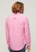 Superdry Casual linnen overhemd met lange mouwen Heren Fuchsia Pink XXL