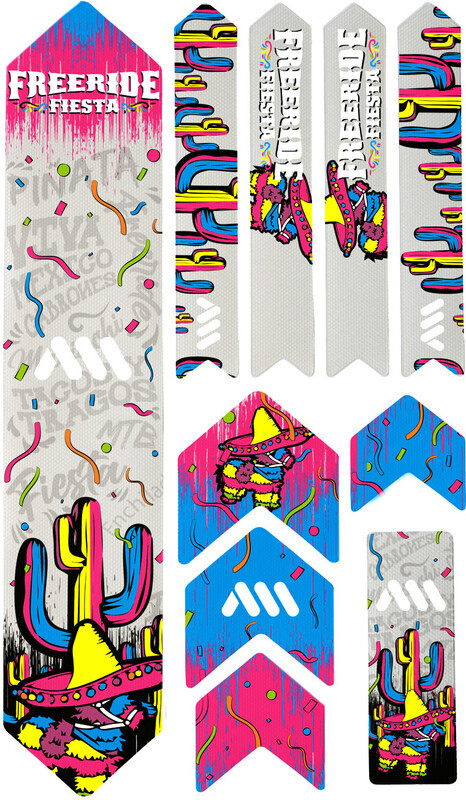 All Mountain Style Extra Frame Protection Kit 10 Pieces, freeride fiesta