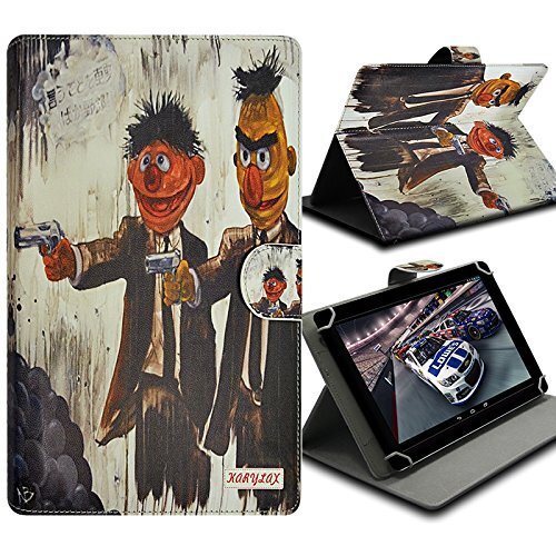 KARYLAX Beschermhoes universeel S motief ZA11 voor tablet Samsung Galaxy Tab E Lite 7 inch