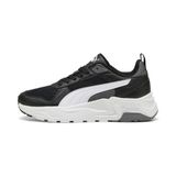 PUMA Sneakers zwart / wit