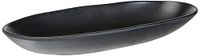 SCHAAL Lacor Rechthoekige schaal, melamine, zwart, 32 x 14 x 4 cm