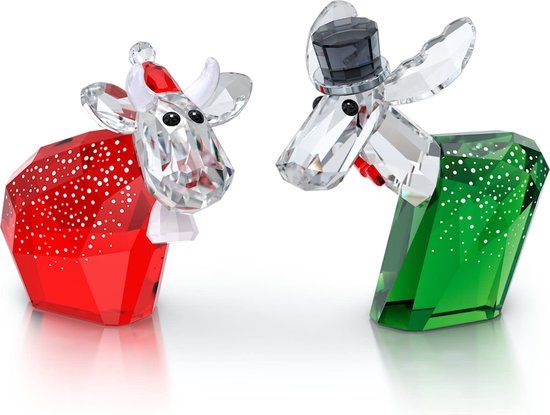 Swarovski Mo & Ricci Holiday Annual Edition 2021 - Crystal Reindeer Figurine