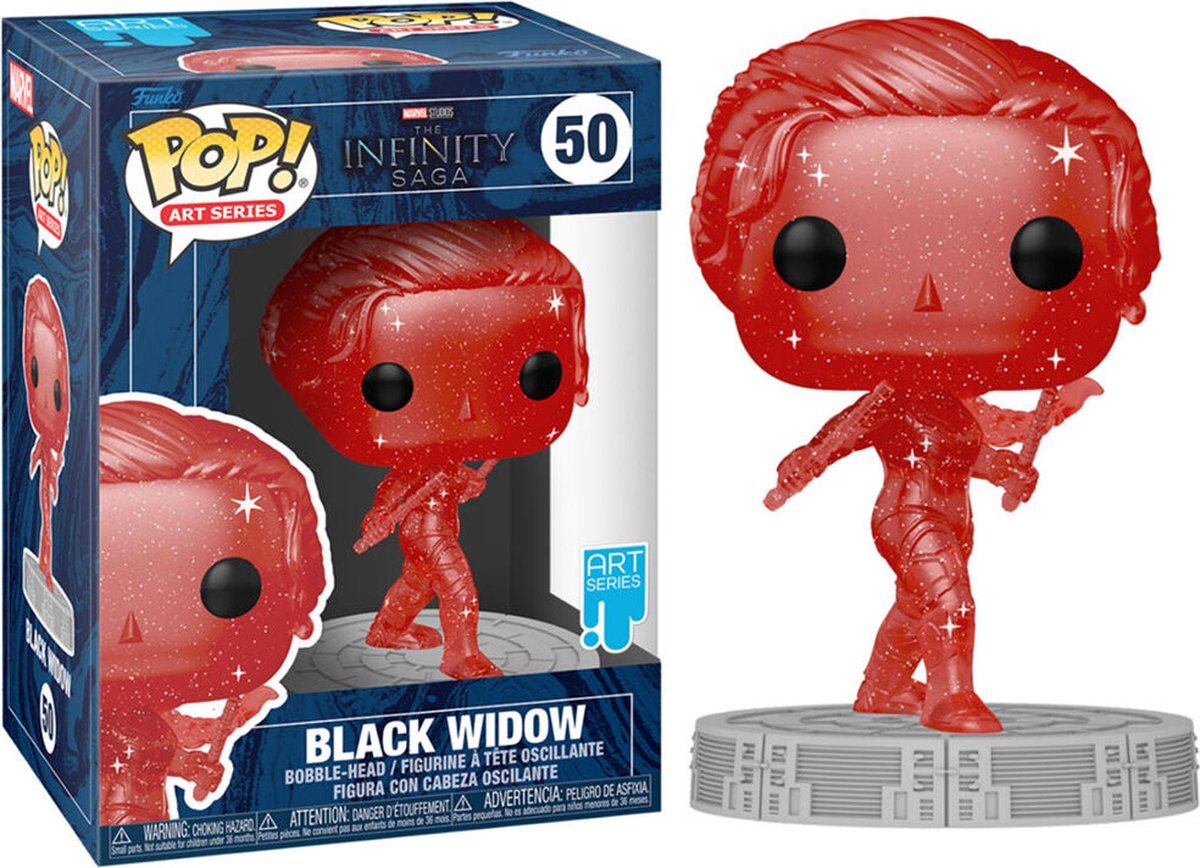 Funko Marvel - Bobble Head POP N° 50 - Artist Series Black Widow