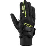 Leki PRC Shark handschoenen, zwart-neon geel, EU 7,5