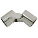 Marine Town Support de tube pivotant en acier inoxydable argent 22 mm