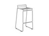 HAY Tabouret de bar Hee High 75 cm gris asphalte