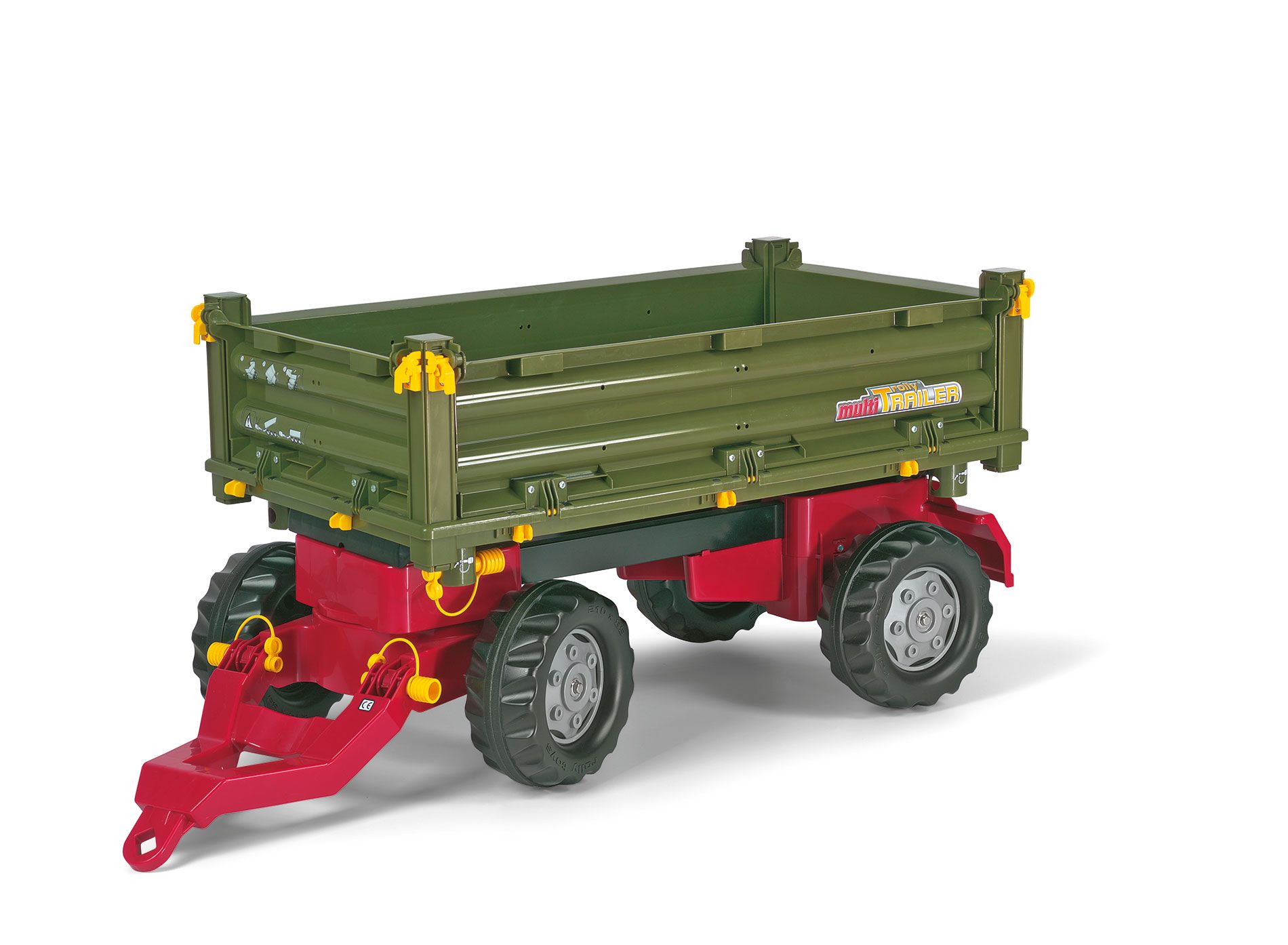 rolly toys rollyMulti Trailer groen, rood